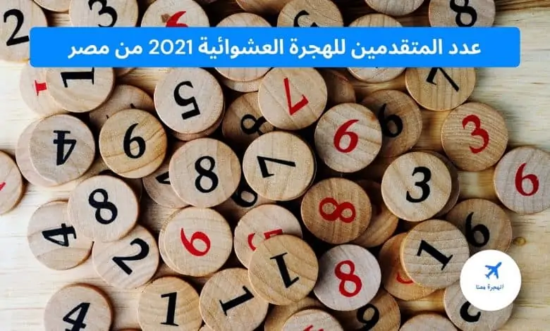 ‏عدد المتقدمين الهجرة العشوائية 2021 من مصر