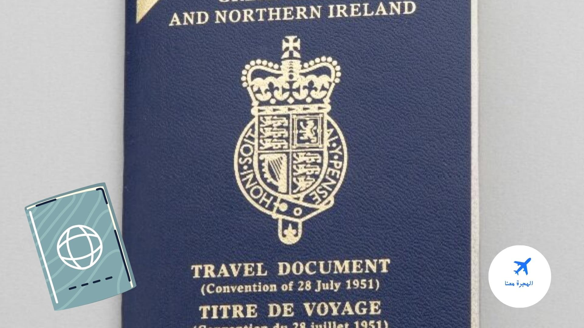 uk refugee travel document