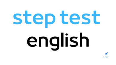 اختبار ستيب step test english