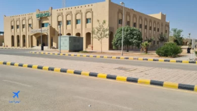 صورة لمبنى المعهد السعودي للإلكترونيات من الخارج