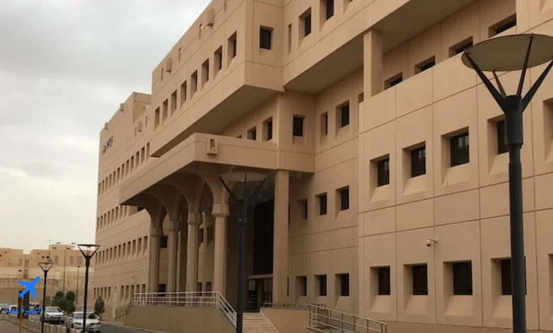 صورة لمبنى كلية تمريض جامعة الملك سعود