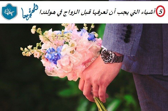5 أشياء التي يجب أن تعرفها قبل الزواج في هولندا