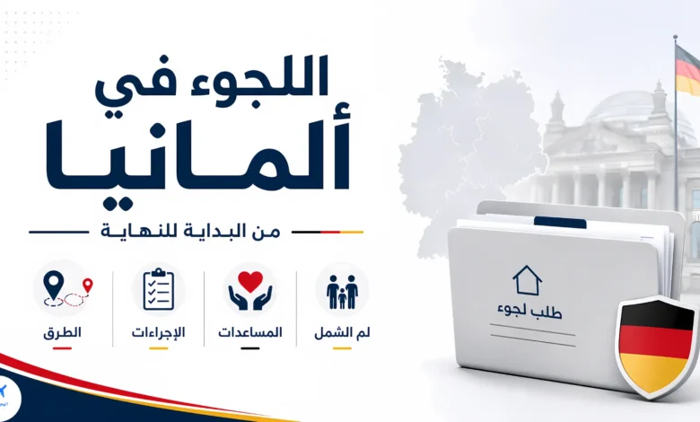شرح وافي لاجراءات تقديم اللجوء في ألمانيا من البداية للنهاية