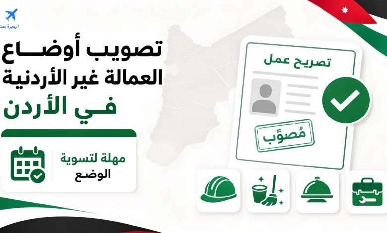 تصويب الاوضاع في الاردن 2026