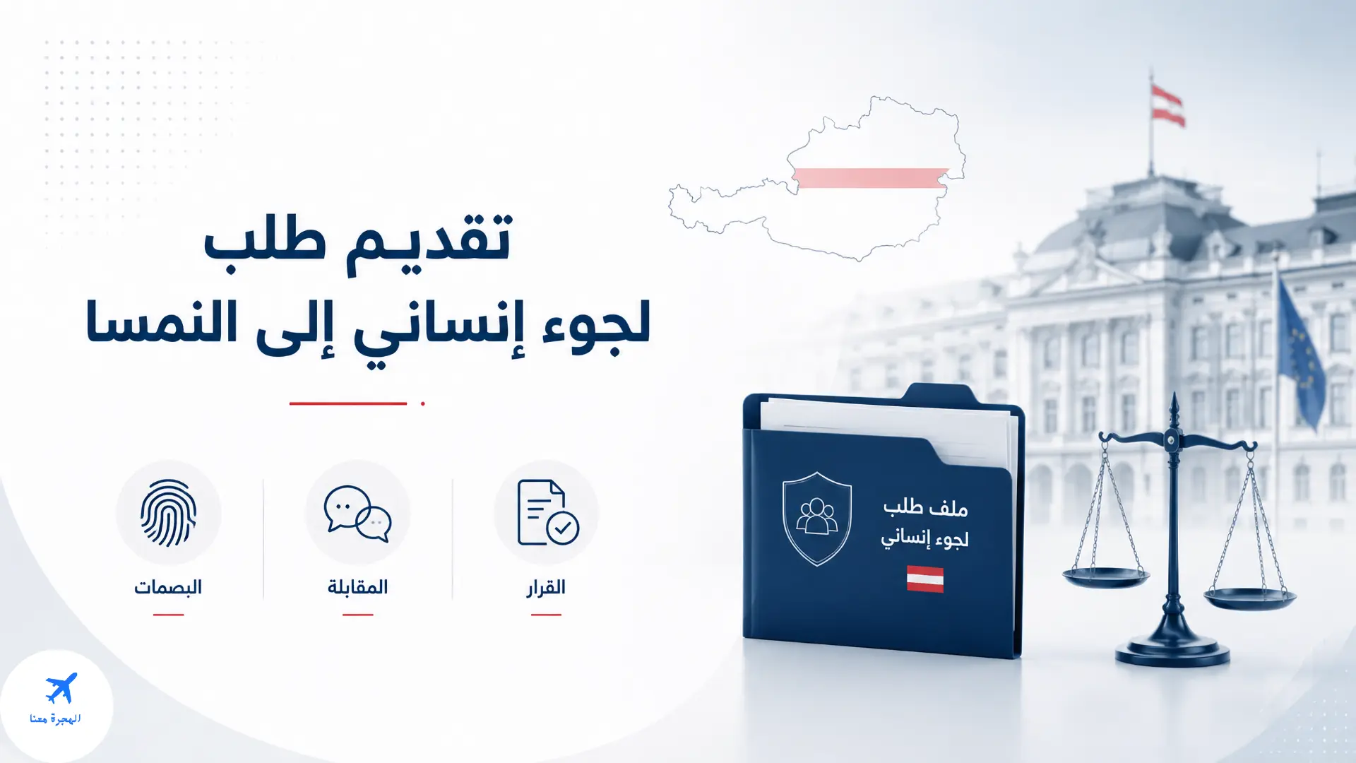 تقديم طلب لجوء انساني الى النمسا