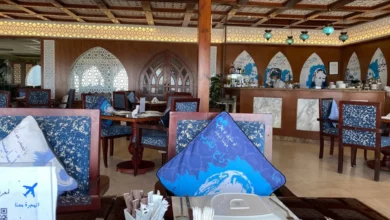صورة من داخل مطعم قمرية جدة