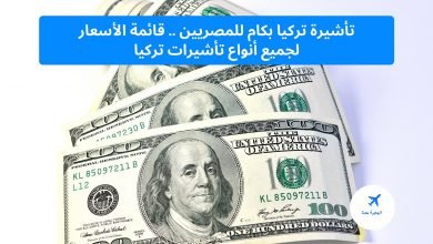 ‏تأشيرة تركيا بكام ‏للمصريين