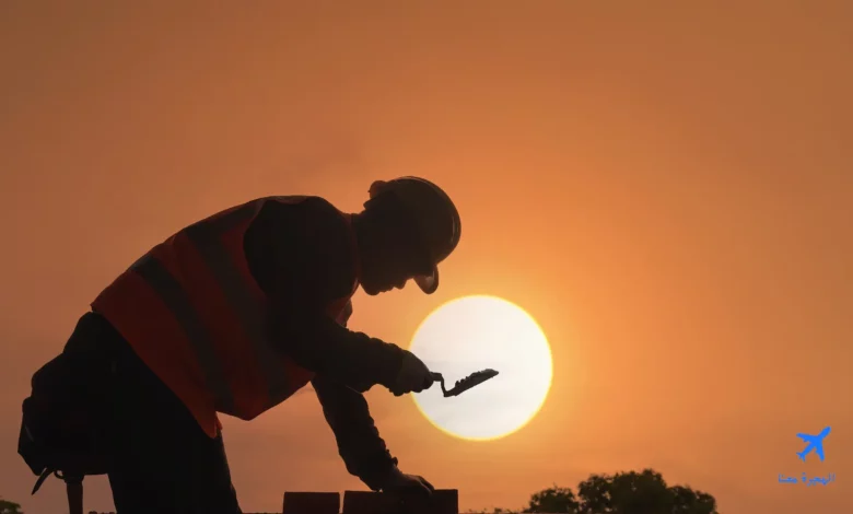 راتب عامل البناء في بلجيكا