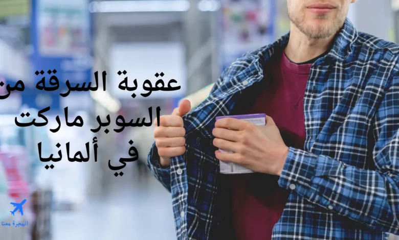 عقوبة السرقة من السوبر ماركت في ألمانيا