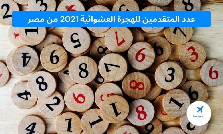 ‏عدد المتقدمين الهجرة العشوائية 2025 من مصر