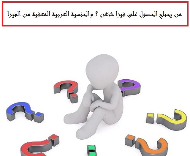 من يحتاج الحصول على فيزا شنغن
