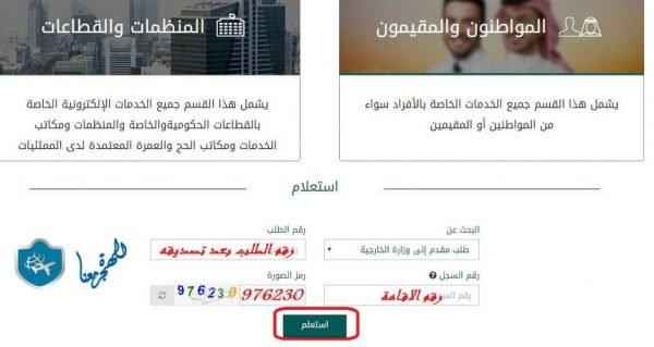سعر فيزا زيارة عائلية