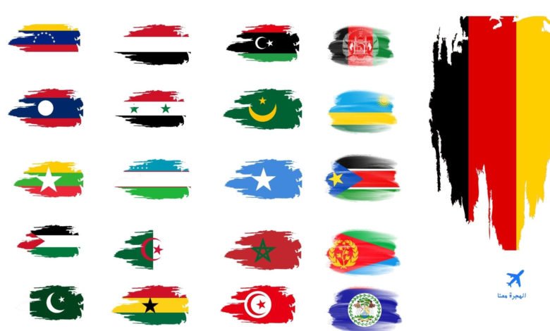 الجنسيات التي لها حق اللجوء في ألمانيا