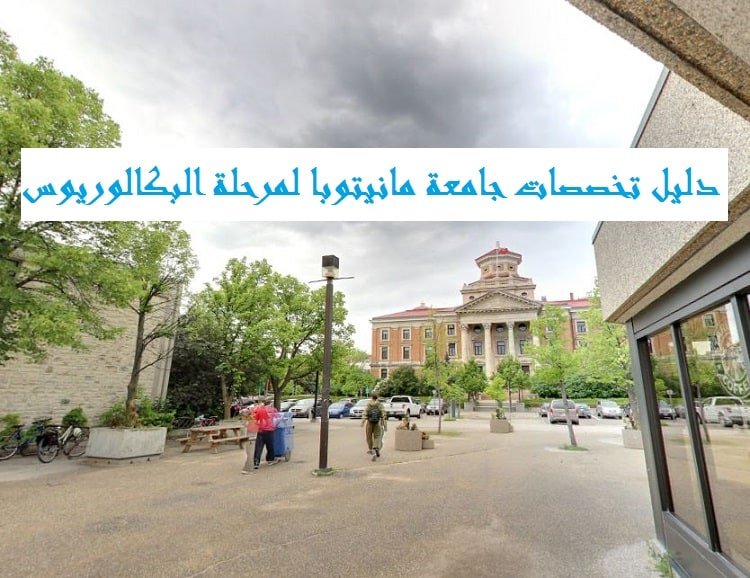 تخصصات جامعة مانيتوبا لمرحلة البكالوريوس