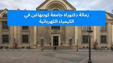 ‏زمالة دكتوراه جامعة كوبنهاغن ‏في الكيمياء الكهربائية