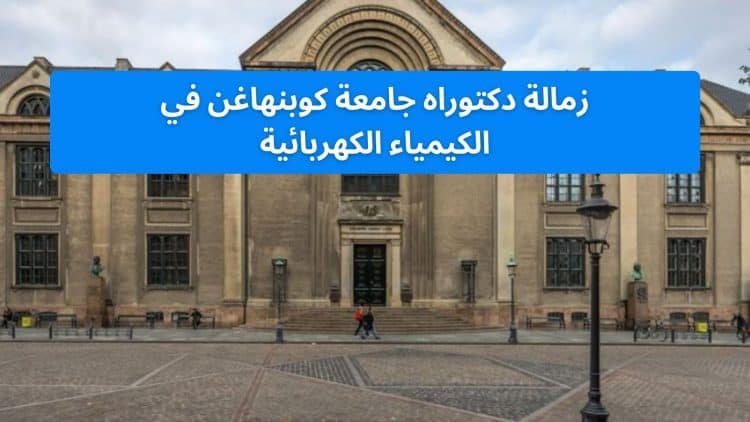 ‏زمالة دكتوراه جامعة كوبنهاغن ‏في الكيمياء الكهربائية