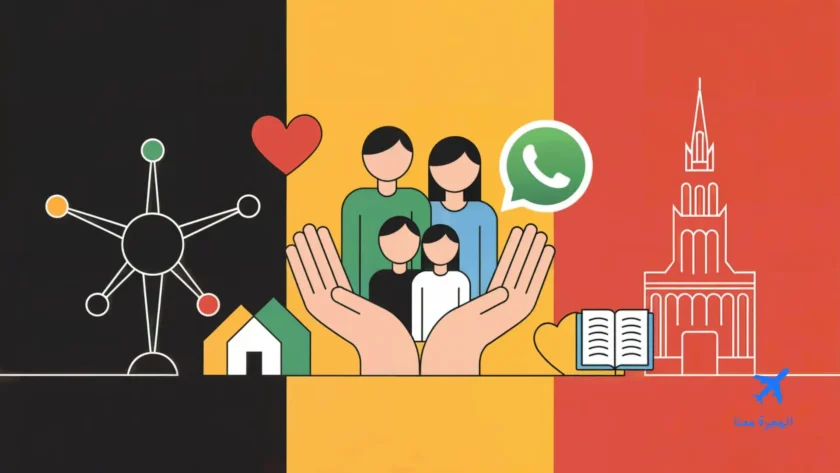 جمعيات بلجيكية تقدم دعمًا قانونيًا واجتماعيًا للمهاجرين عبر قنوات واتساب مباشرة