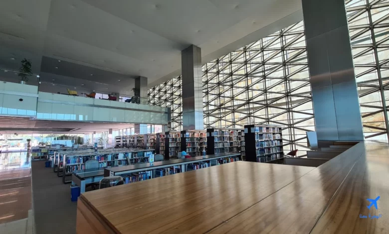 صورة من داخل جامعة الملك عبد الله للعلوم والتقنية إحدى جامعات المملكة لدراسة الماجستير