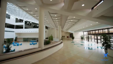 صورة من داخل إحدى كليات جامعة المعرفة