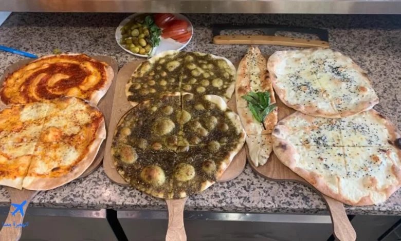 صورة لوجبات من مطعم معجنات شتورة دورتموند